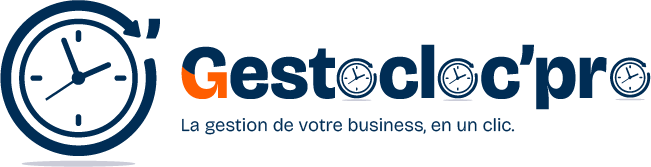 Logo GestoclocPro – Logiciel de gestion Sénégal
