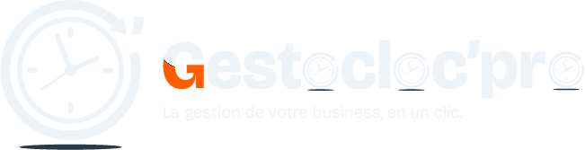 Logo GestoclocPro – Logiciel de gestion Sénégal